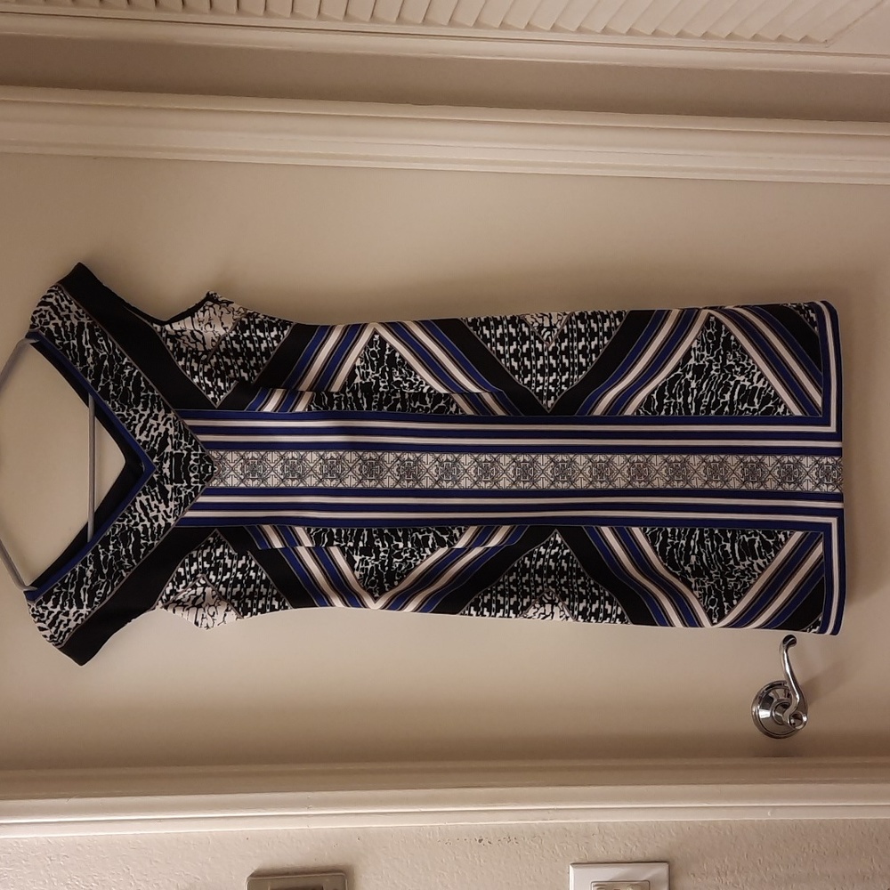 Maggy London Print Scuba Dress